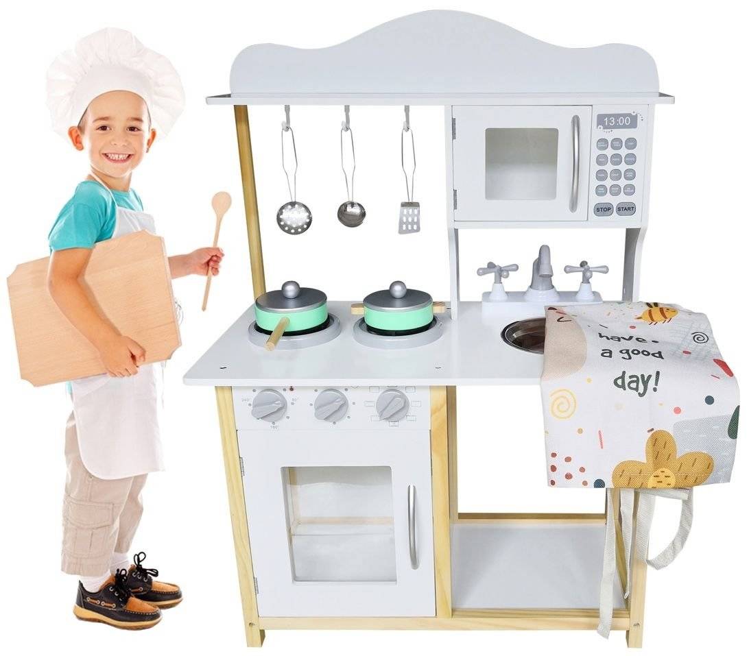 Cucina MINI-MAXI in legno per bambini + accessori