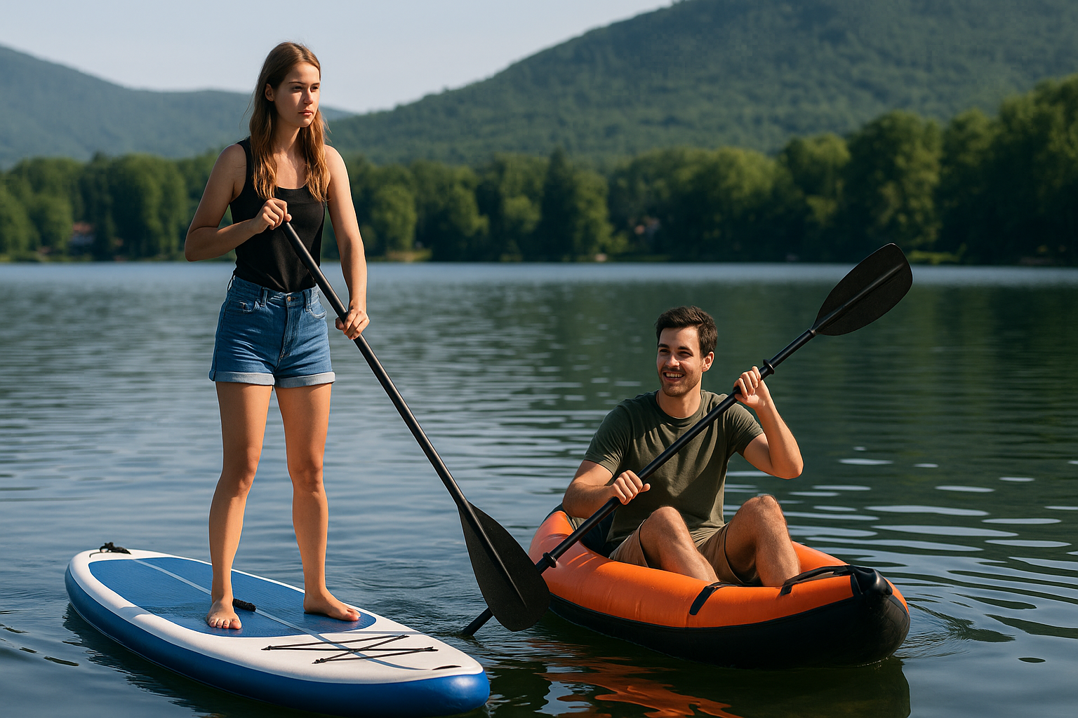 Tavola SUP o kayak gonfiabile – cosa scegliere?