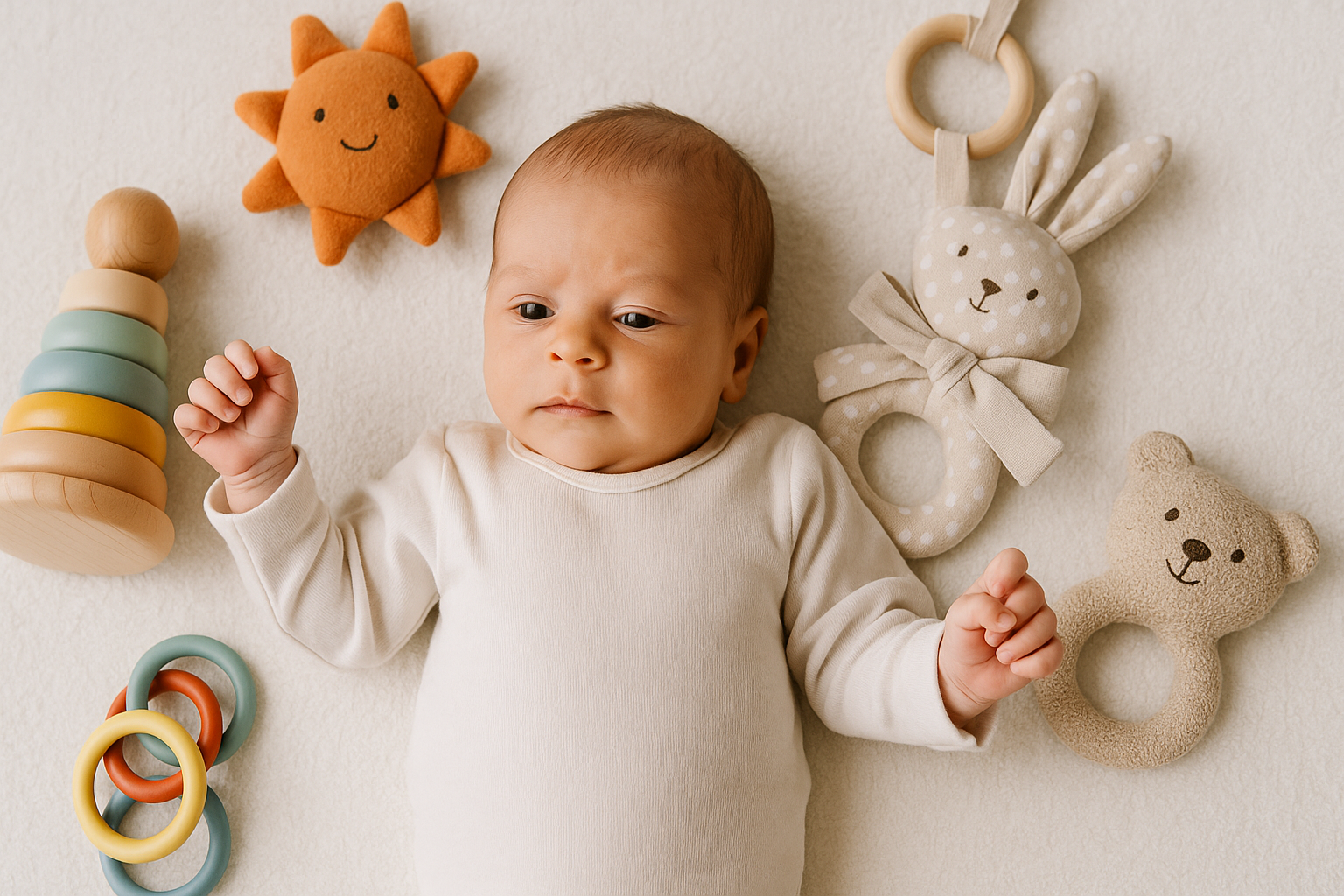 Quali giocattoli per neonati