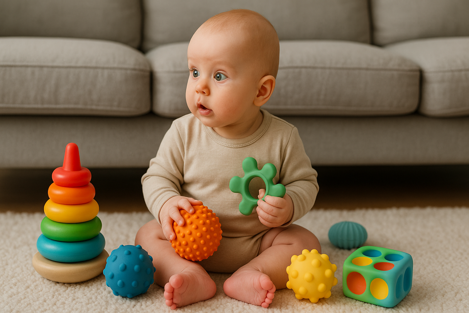 Giochi sensoriali dai 6 mesi