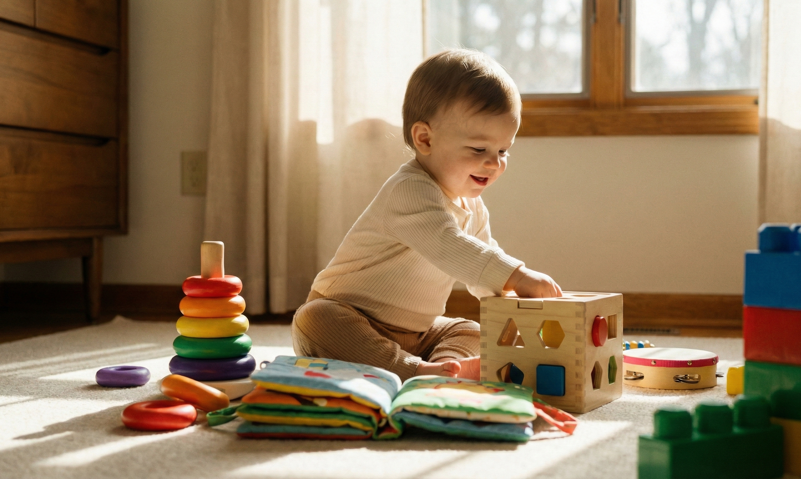 Quali giochi educativi per un bambino di un anno