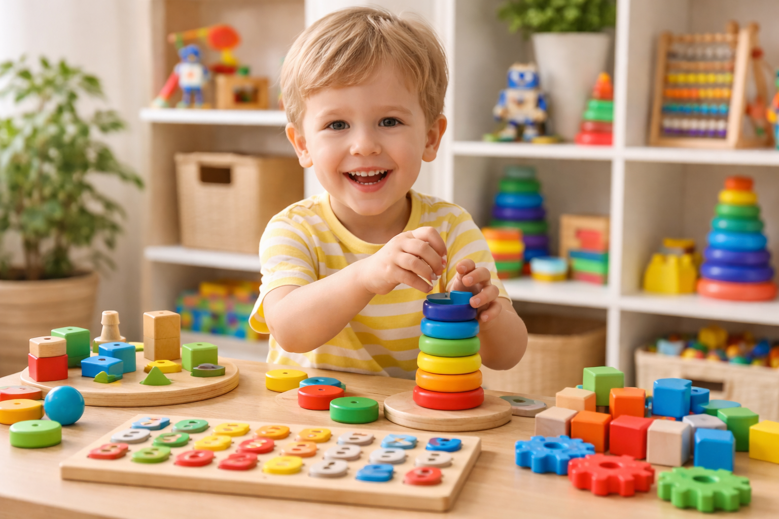 Quali giocattoli educativi scegliere per un bambino di 3 anni