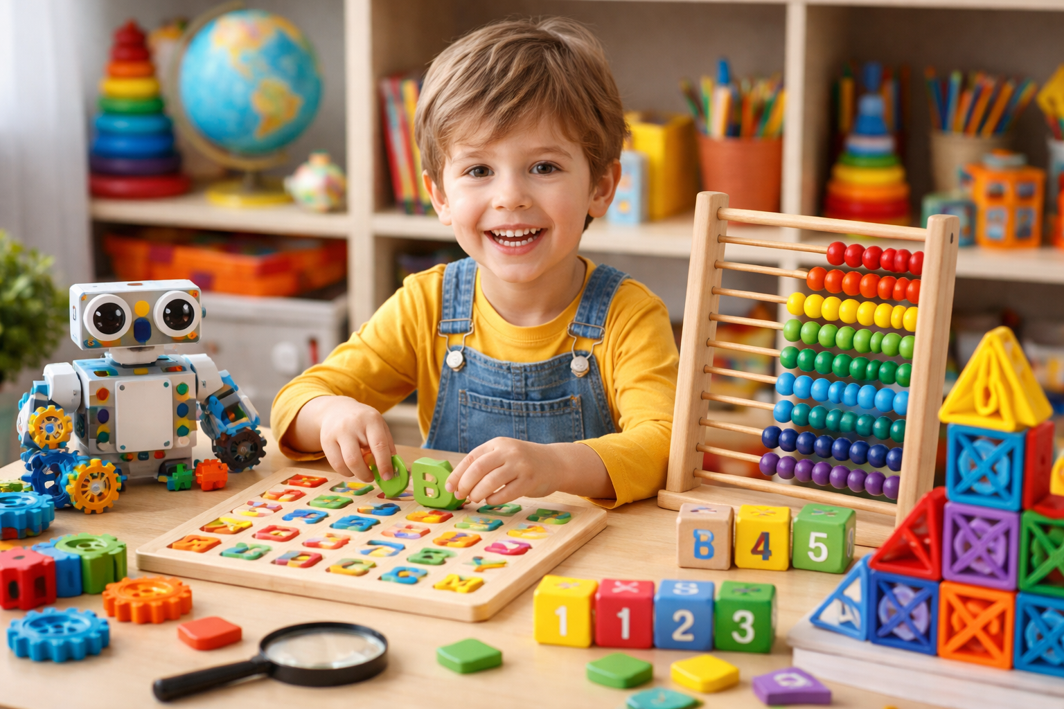 Quali giocattoli educativi scegliere per un bambino di 5 anni
