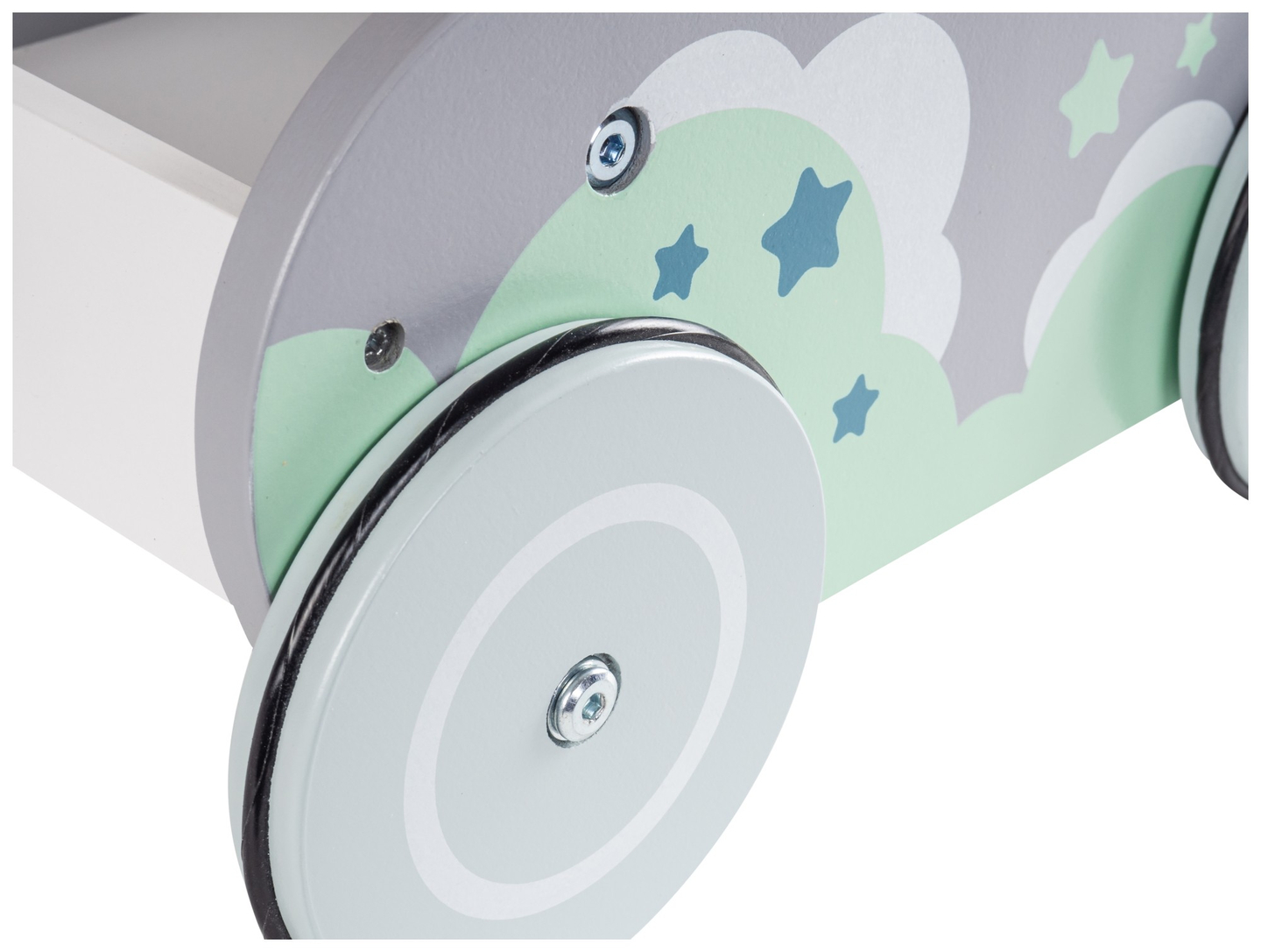 Girello in legno per passeggini