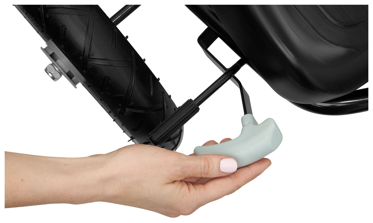 Go-kart a pedali EVOQUE per bambini da 5 a 8 anni - grigio