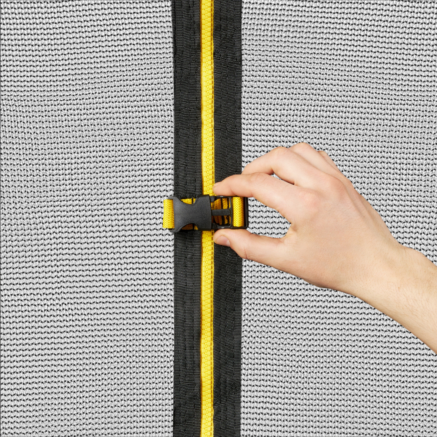 Trampolino da giardino XXXL per bambini HyperMotion - 487 cm 16FT - con scala e rete interna - per casa e giardino - max 150 kg