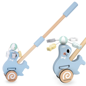 Guarnizione in legno con asta di spinta - spintore