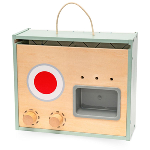 Mini cucina in legno con accessori - pieghevole