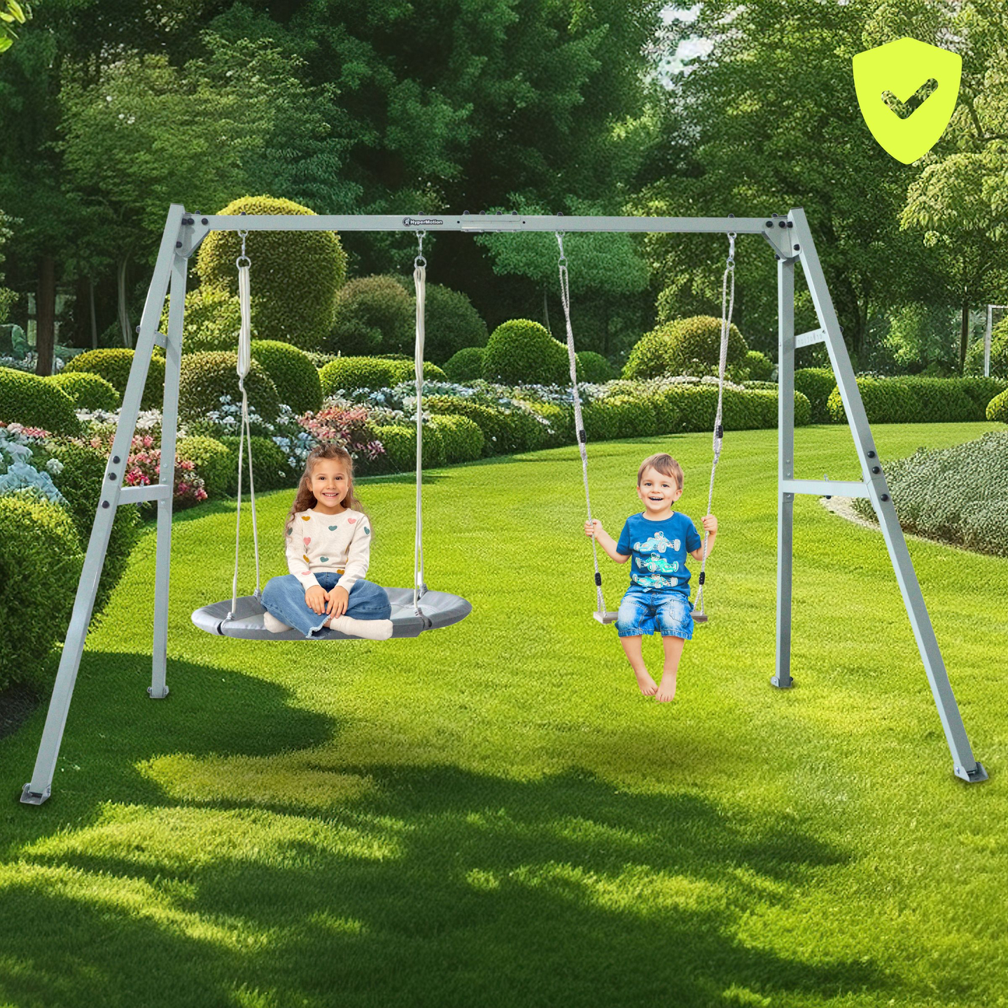 Telaio in acciaio per altalena o amaca da giardino