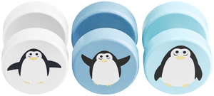 Tavola di legno per la manipolazione sensoriale su due lati