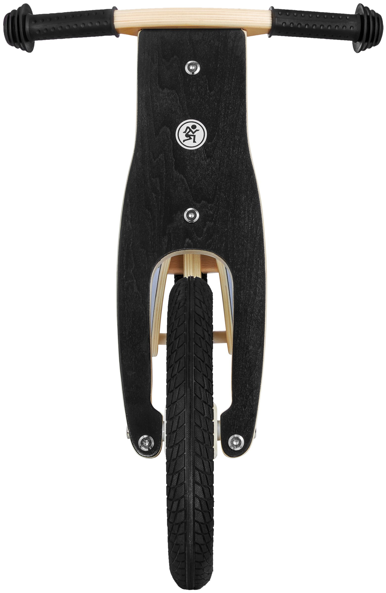 JAMES HyperMotion bicicletta da jogging in legno - ruote gonfiabili - nero