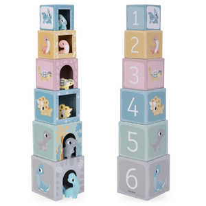 Torre di selezione con figure Dinosauri