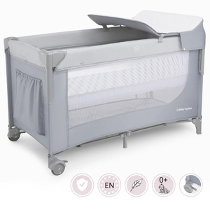 Lettino da trasporto 3 in 1 con fasciatoio, materassino e borsa da trasporto