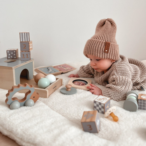 Scatola didattica Montessori per bambini - 6 giocattoli