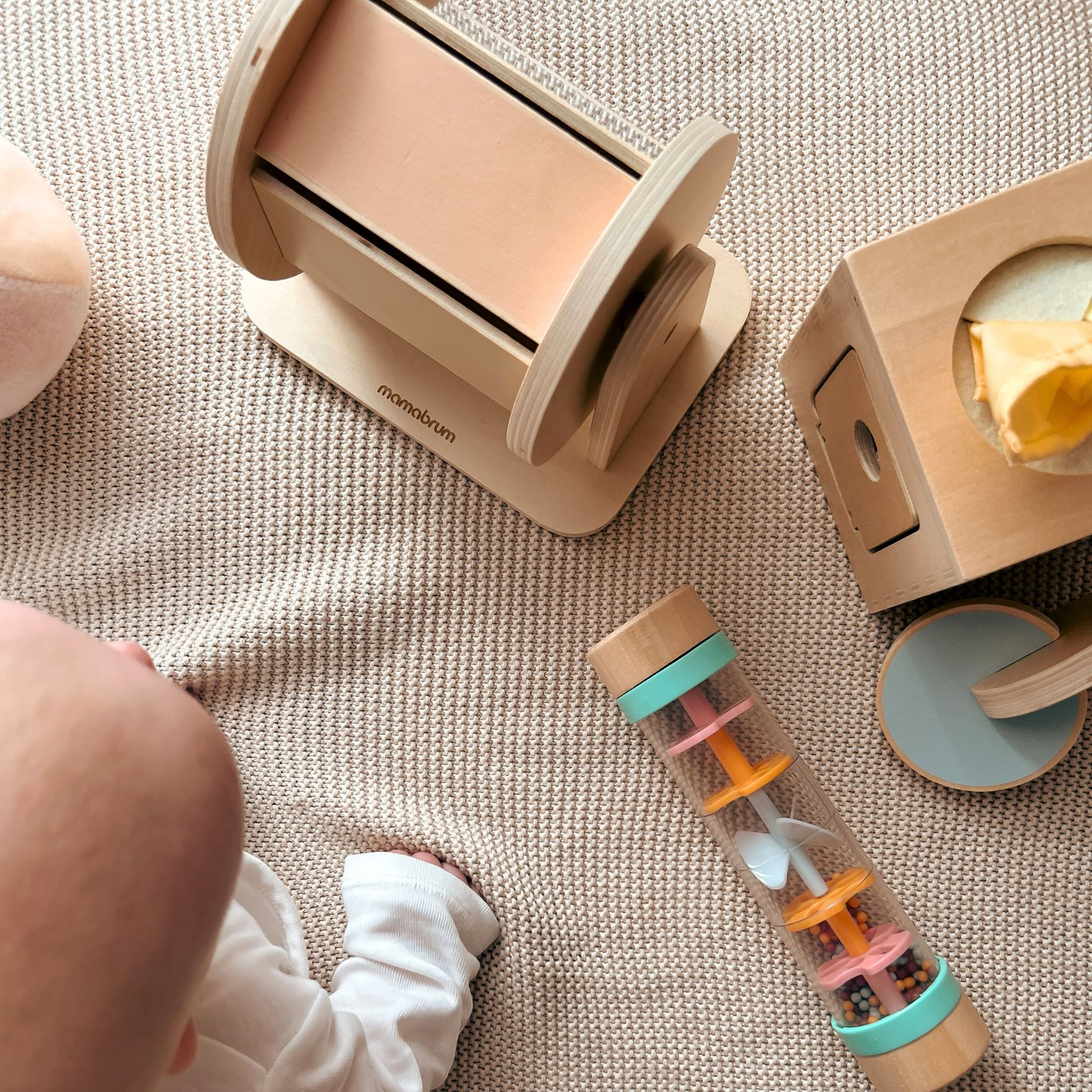 Set di giocattoli Montessori per bambini 0-6 mesi