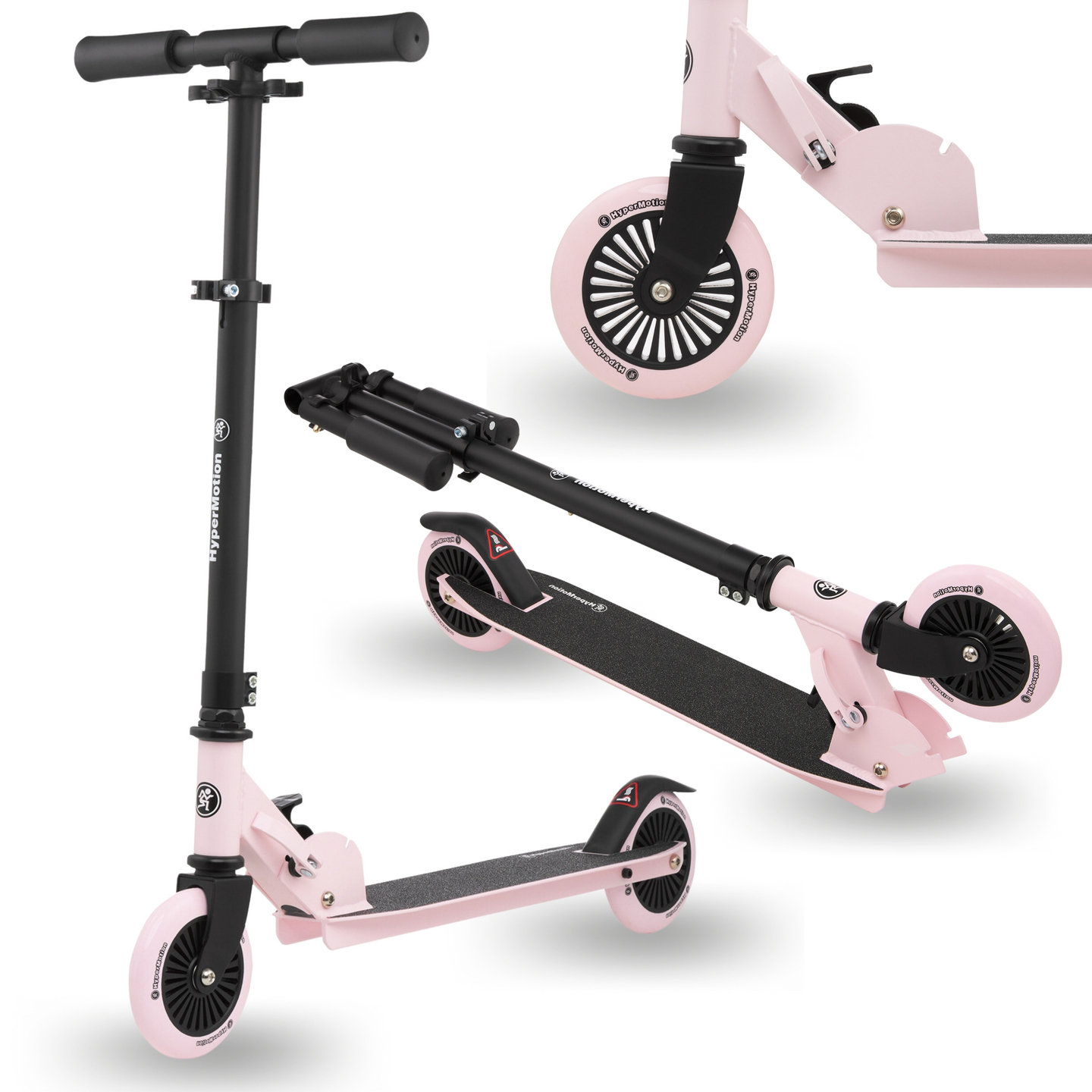 Monopattino a due ruote WILLY 3-8 anni da HyperMotion - rosa