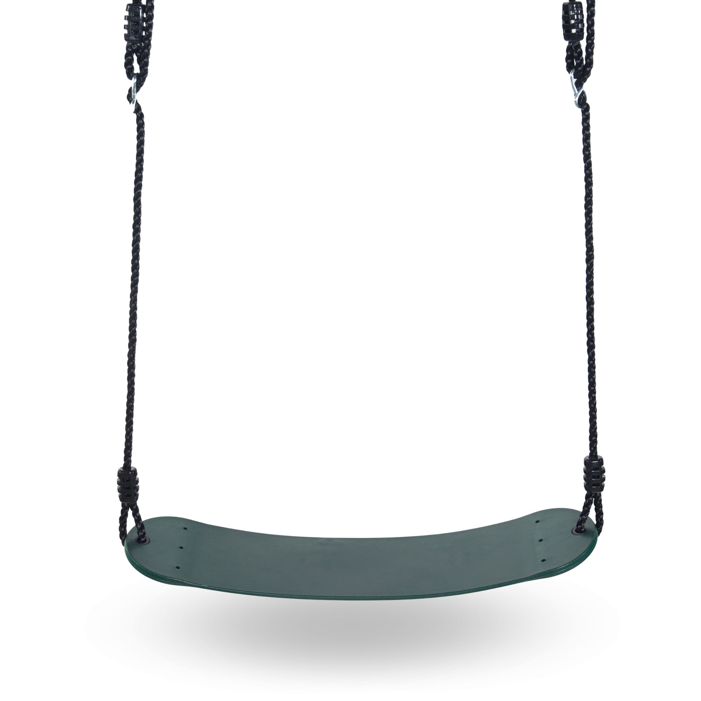 Altalena da giardino doppia con telaio e corde - seduta e nido di cicogna