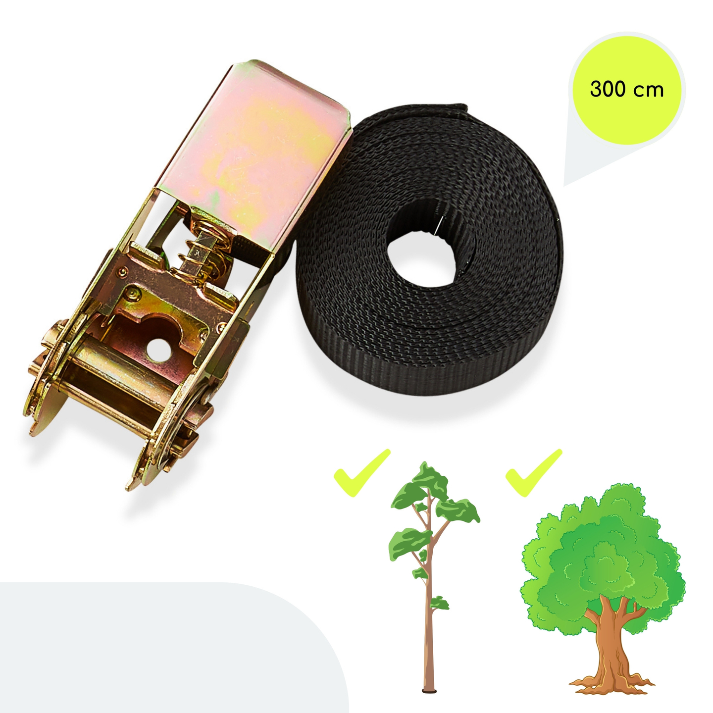 Kit di arrampicata sugli alberi HyperMotion - 18 articoli