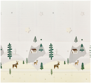 Tappetino in schiuma bifacciale XXL - pieghevole 1 CM (montagna e strada)