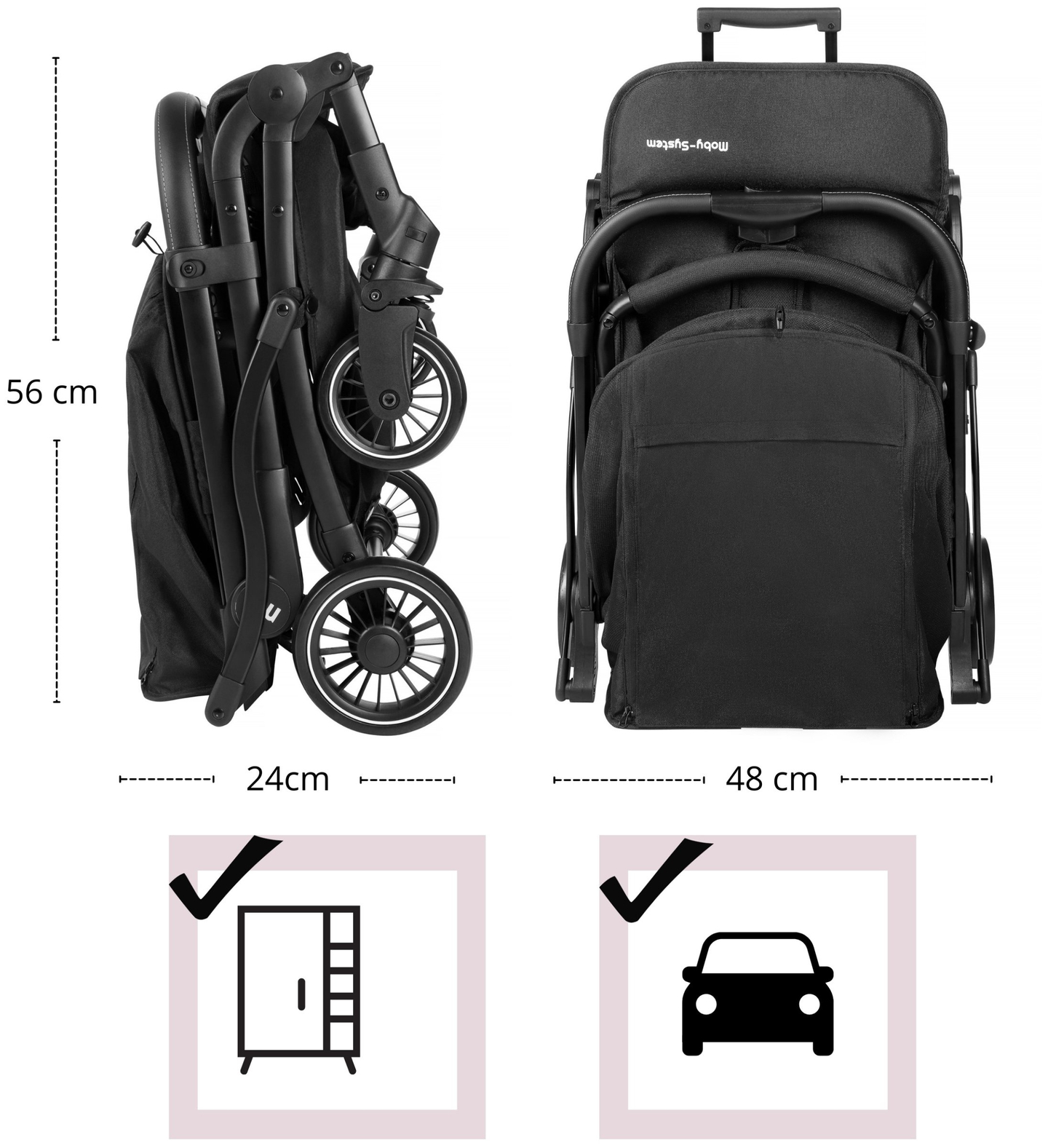Carrozzina Moby-System LENA