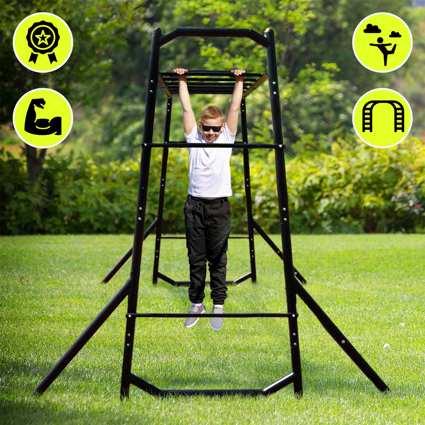 Scala ginnica da giardino, metallo