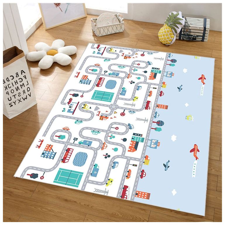 Tappeto biadesivo XXL - rotolo 2 CM (strada e zigzag)