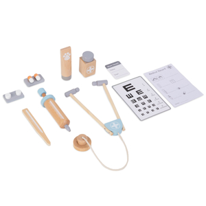 Set in legno del piccolo medico