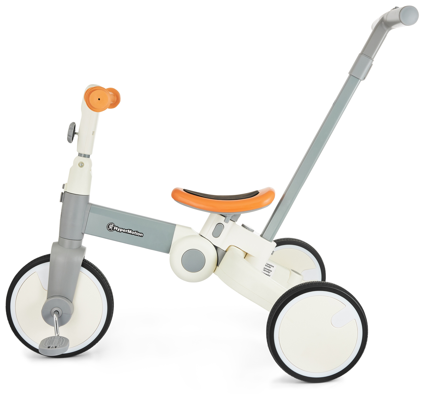 Triciclo per bambini, bici da fondo, passeggino - 5 in 1 di HyperMotion