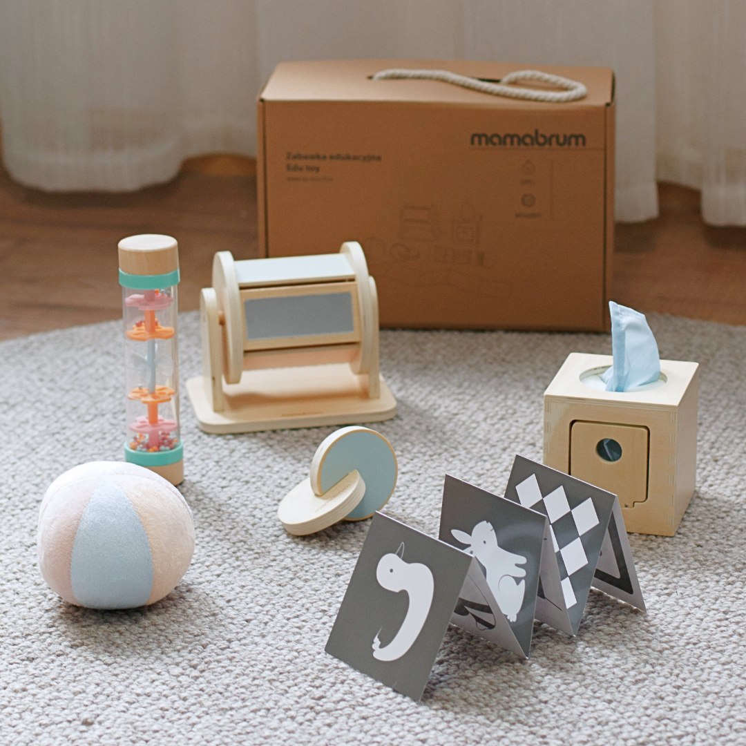 Set di giocattoli Montessori per bambini 0-6 mesi