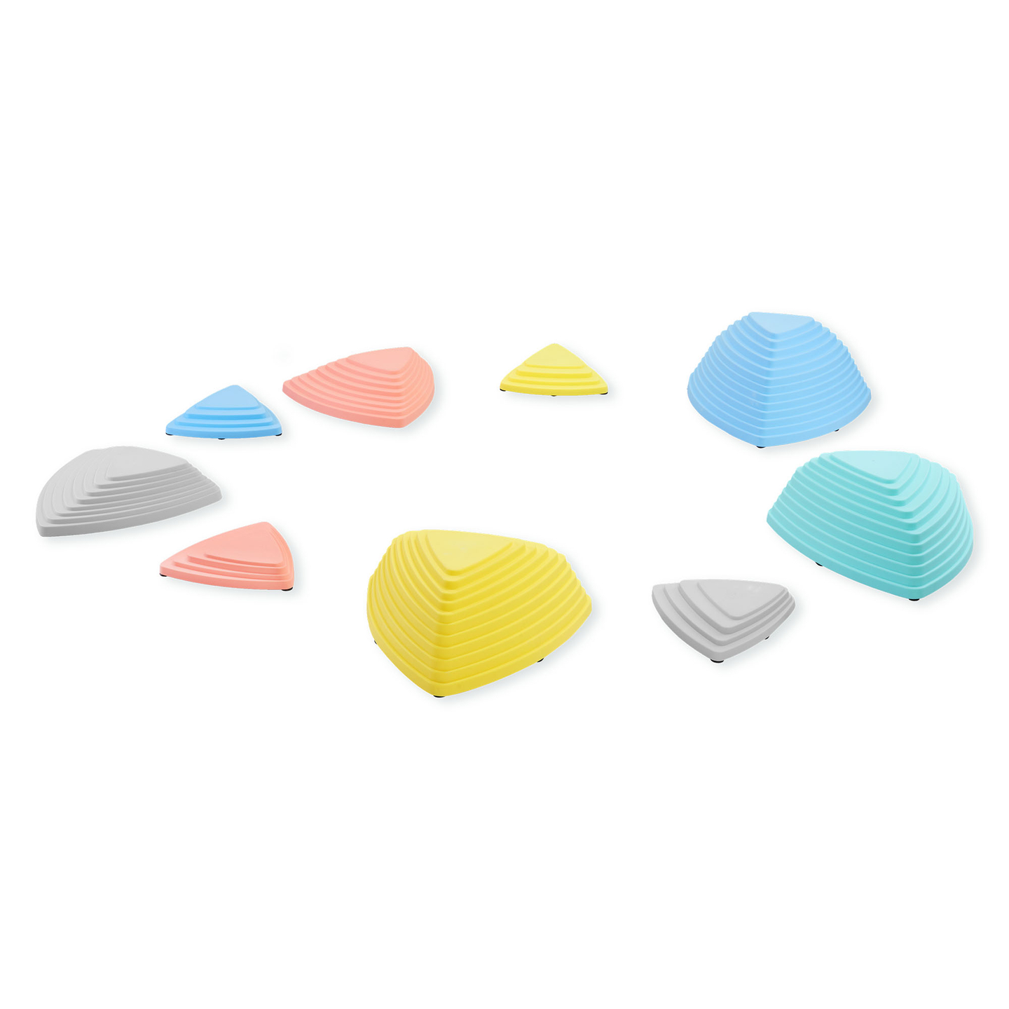 Pietre di bilanciamento colorate - 9 pezzi