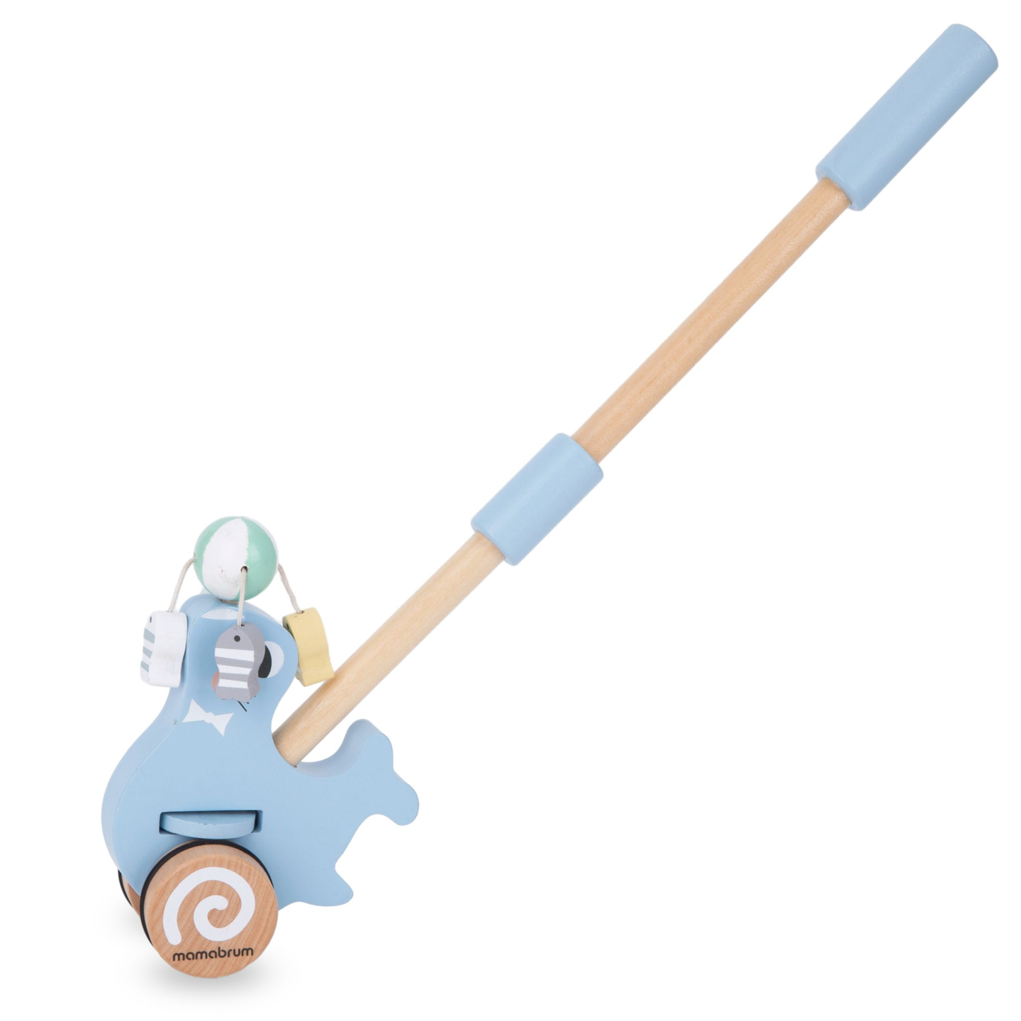 Guarnizione in legno con asta di spinta - spintore