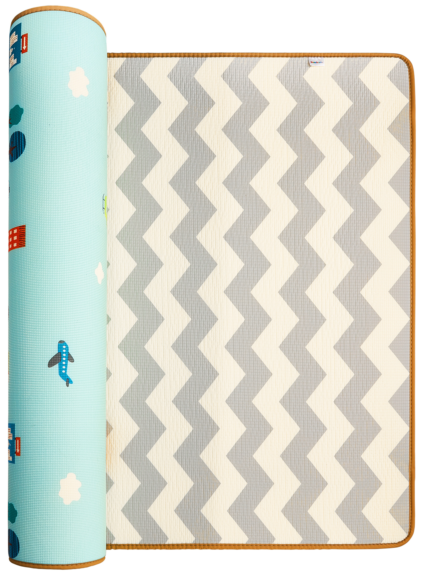 Tappeto biadesivo XXL - rotolo 2 CM (strada e zigzag)