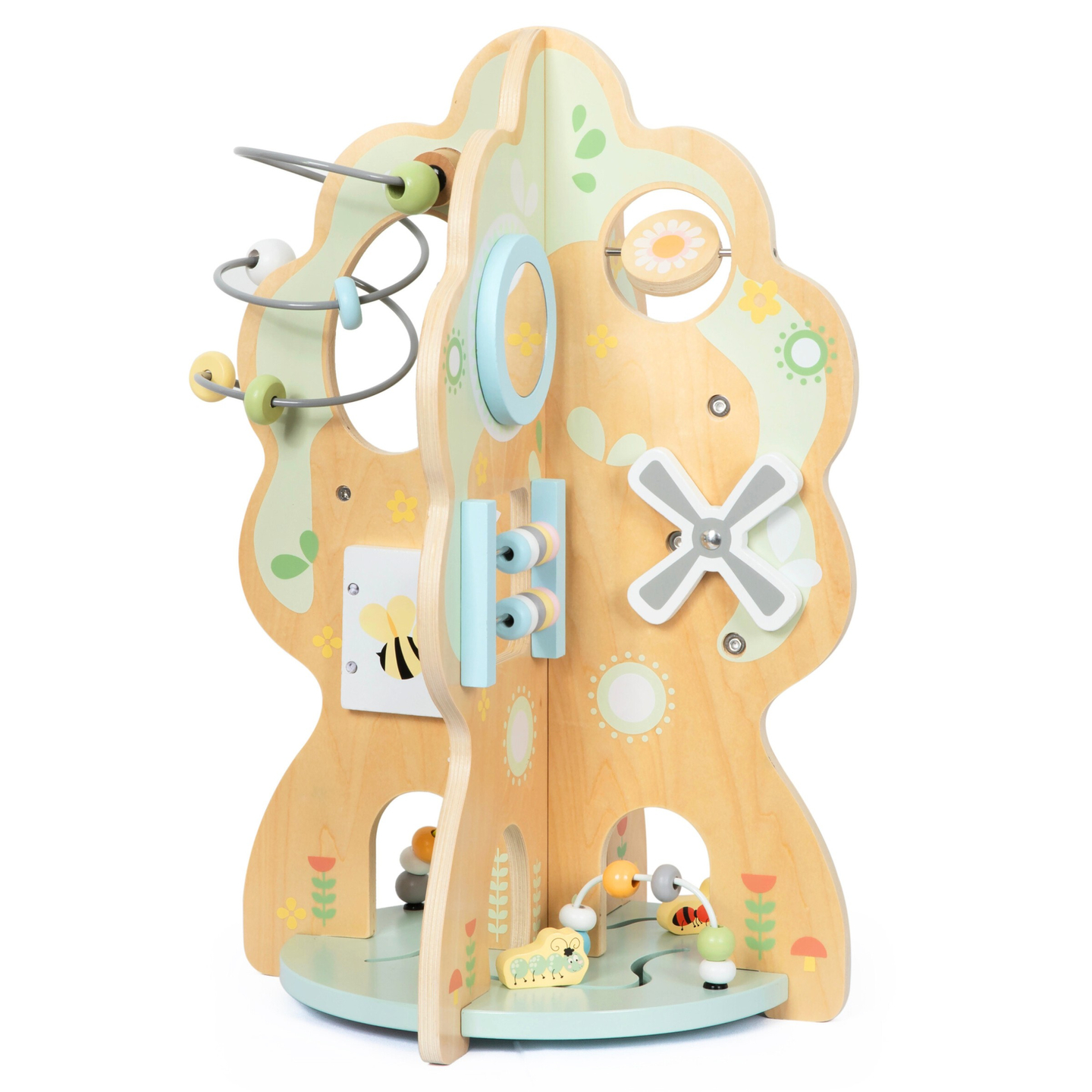 Giocattolo educativo in legno 10 in 1 - albero multifunzionale