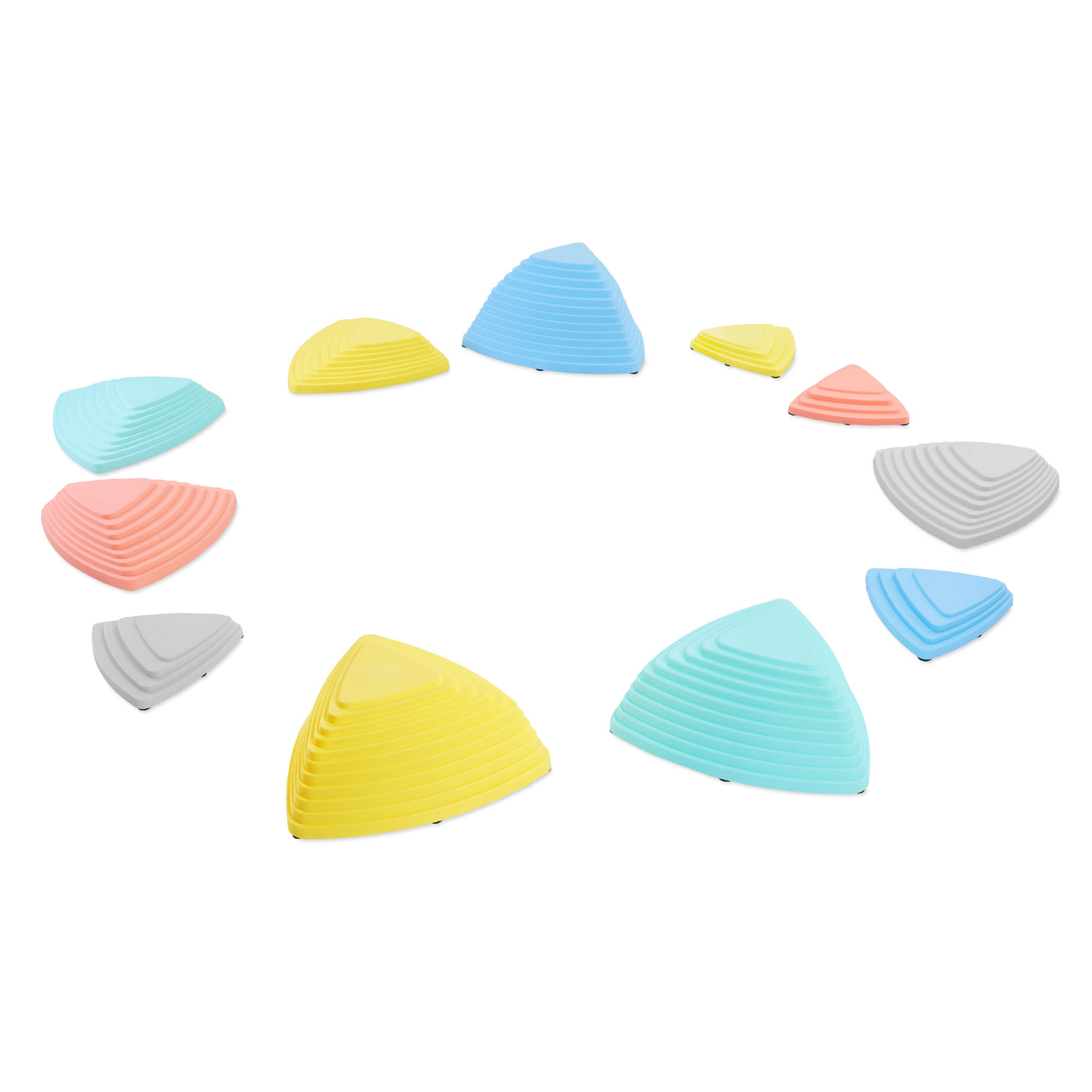 Pietre di bilanciamento colorate - 11 pezzi
