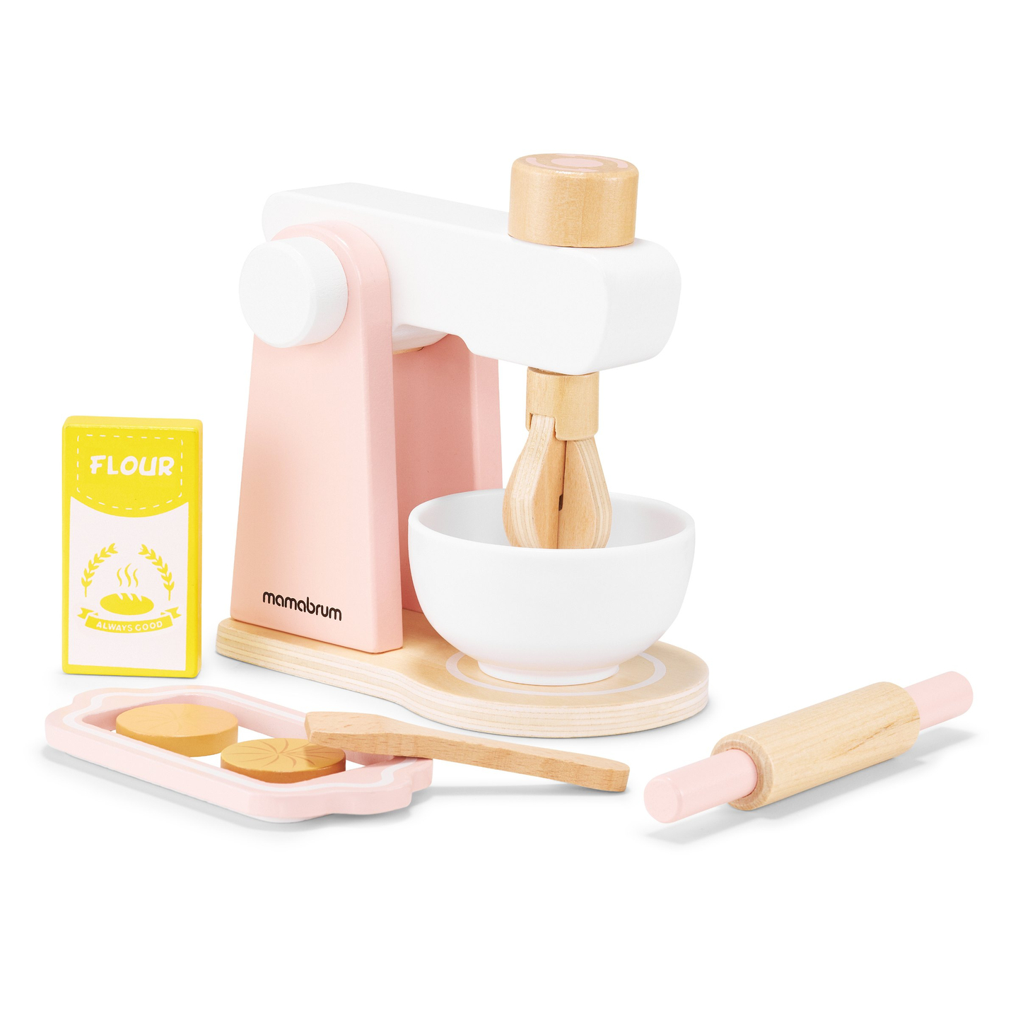 Impastatrice in legno con accessori, per bambini