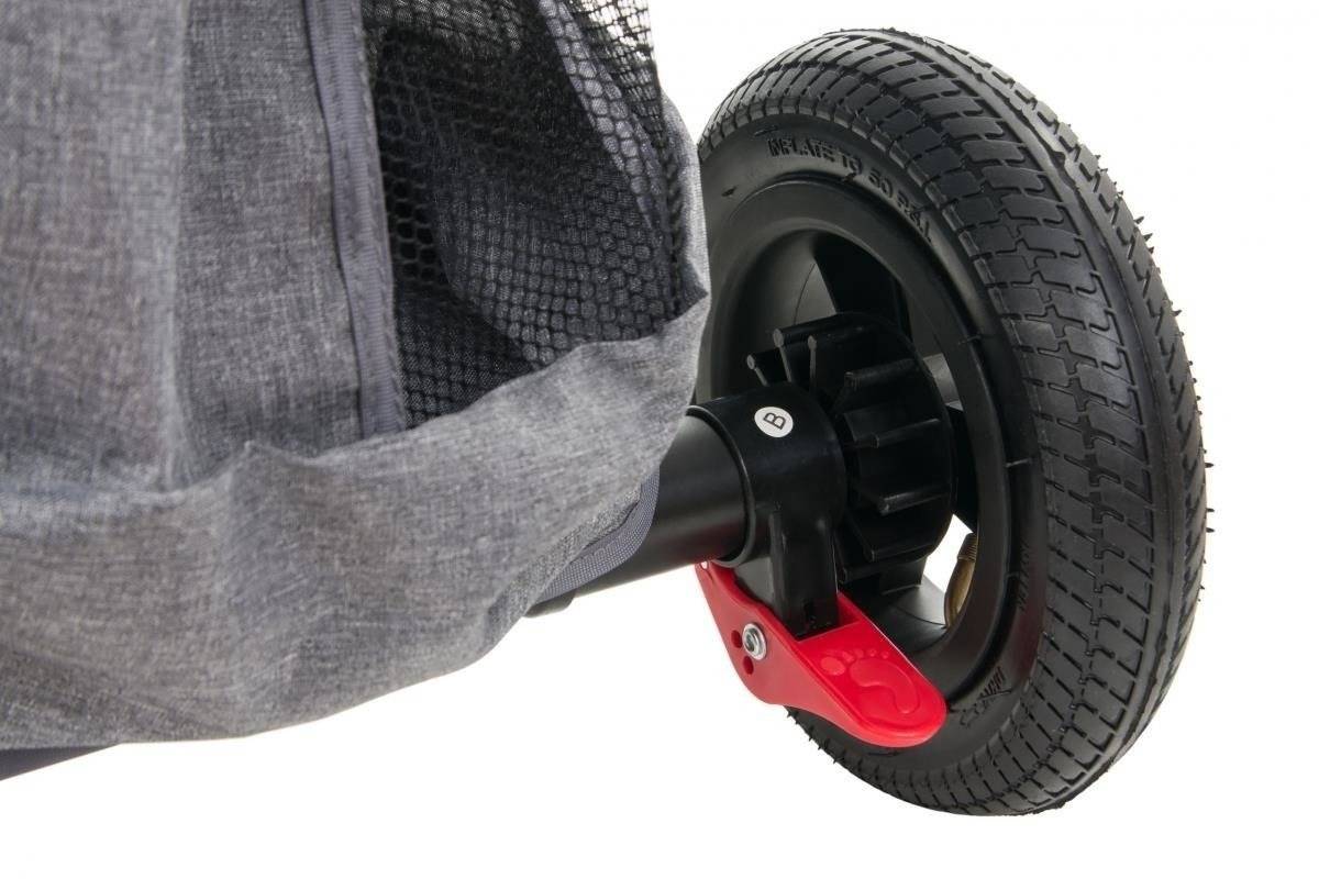 Tobi Velar triciclo + pellicola antipioggia - grigio