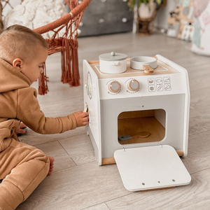 Cucina in legno - cubo didattico