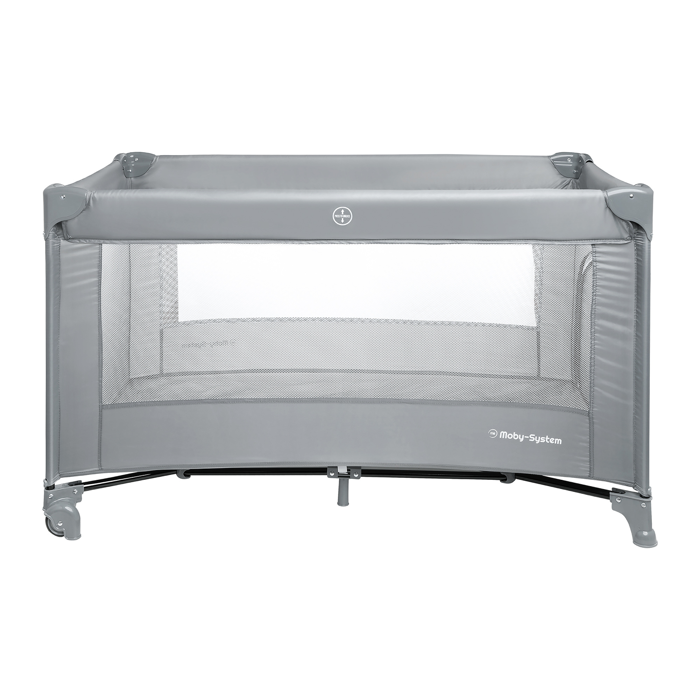 Lettino da viaggio Happy Traveller BASIC - grigio