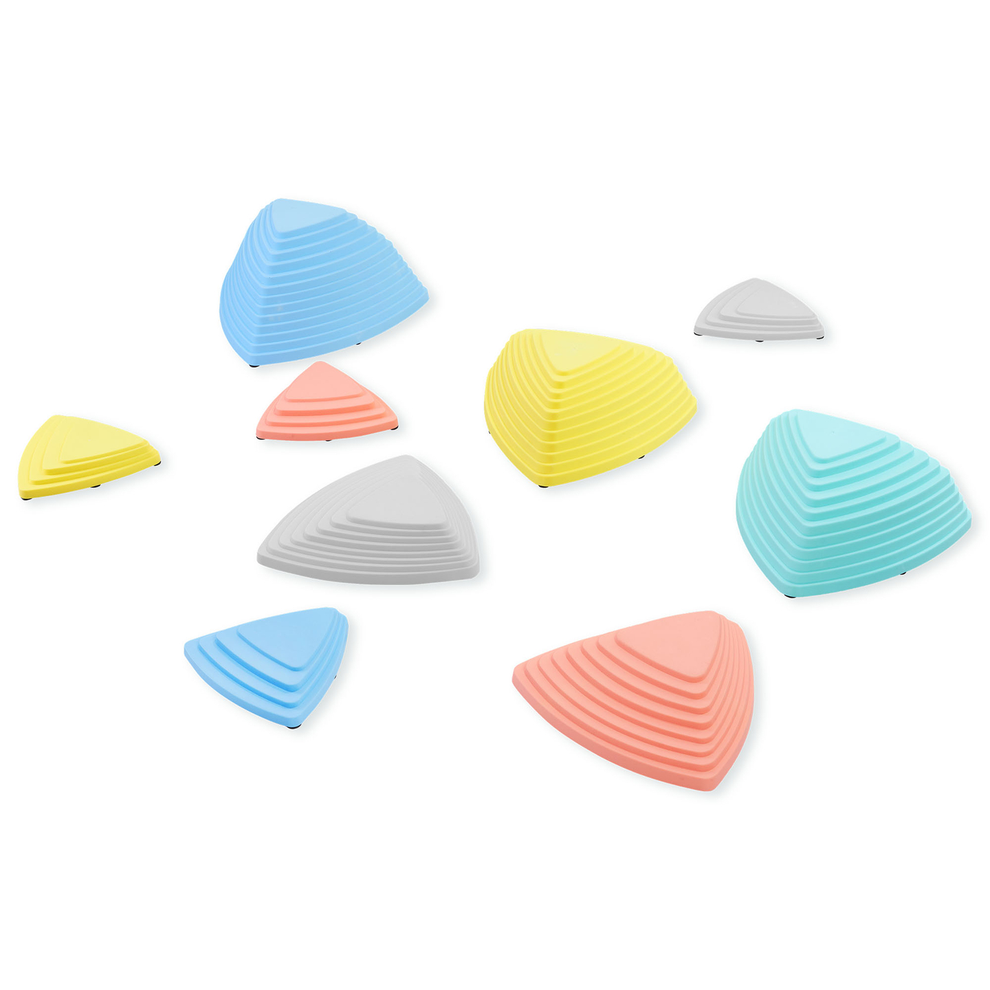 Pietre di bilanciamento colorate - 9 pezzi
