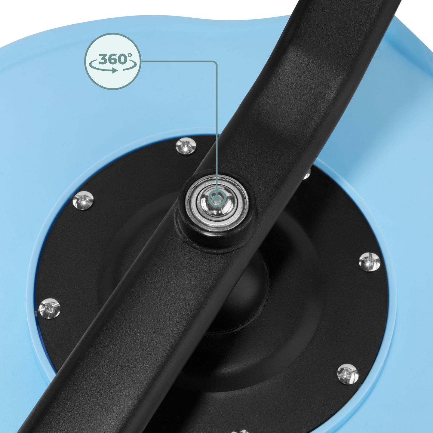 Mini giostra per bambini Pesce - blu