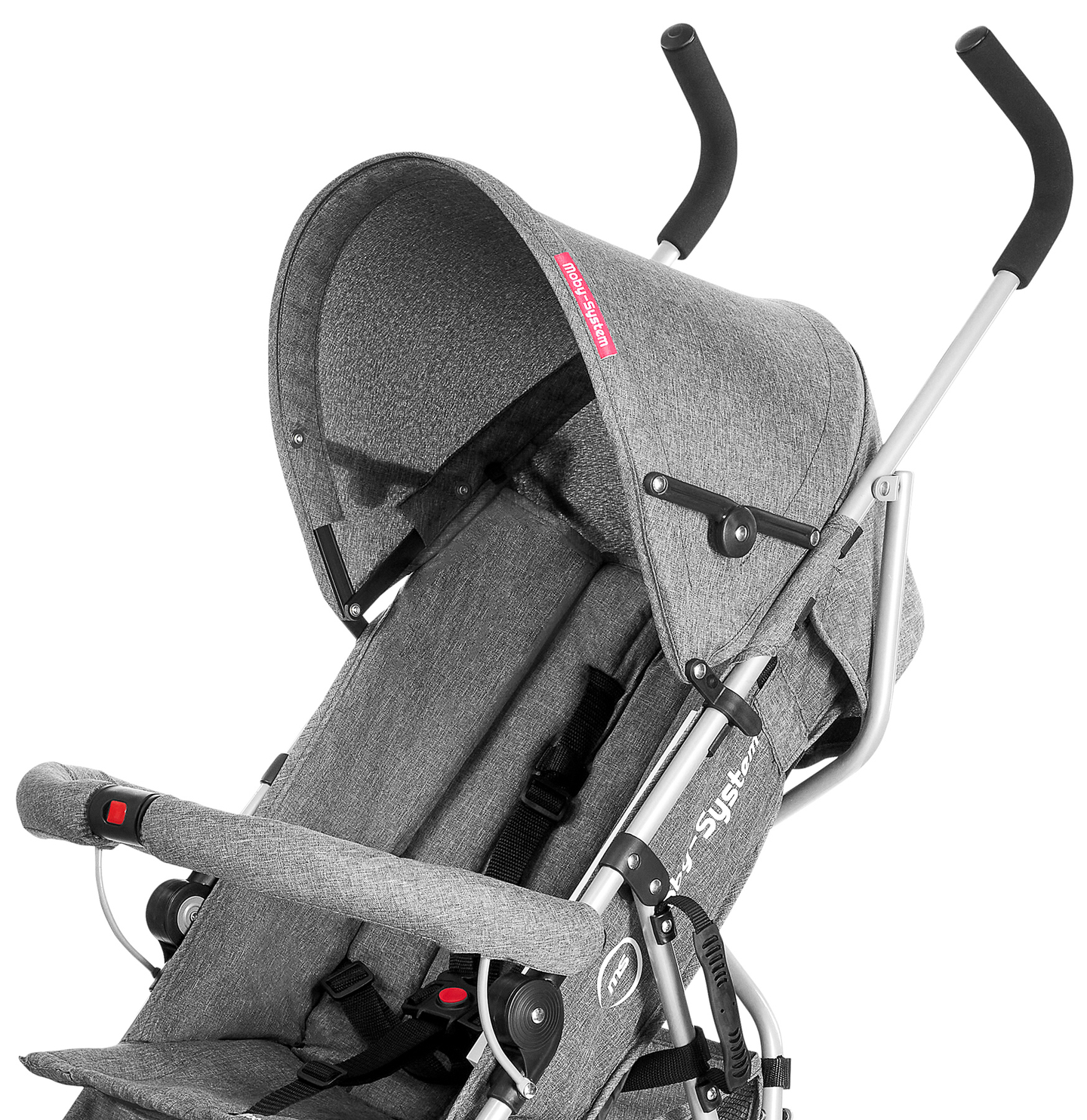 Carrozzina leggera, Moby-System Barton colore: grigio