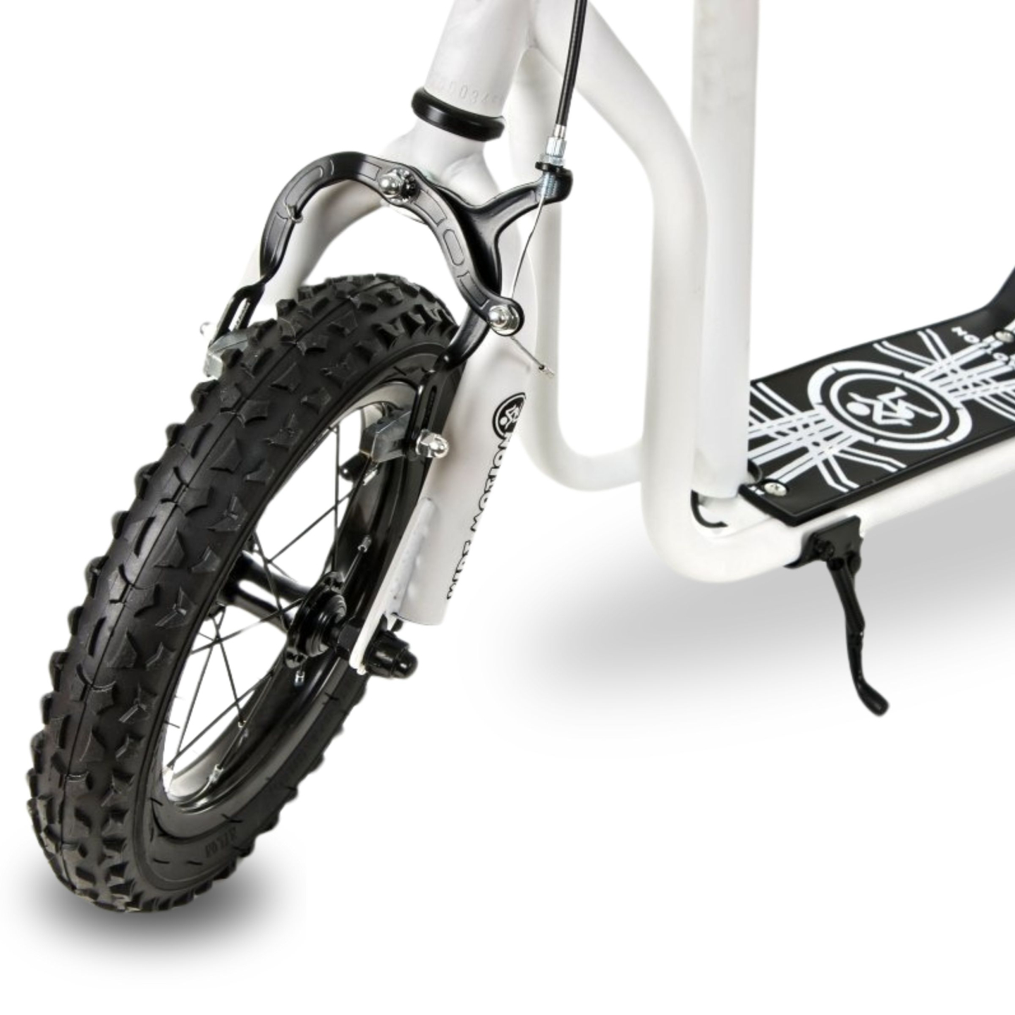 Monopattino HyperMotion VIVA 12 (ruote pompate da 30 cm) - Bianco