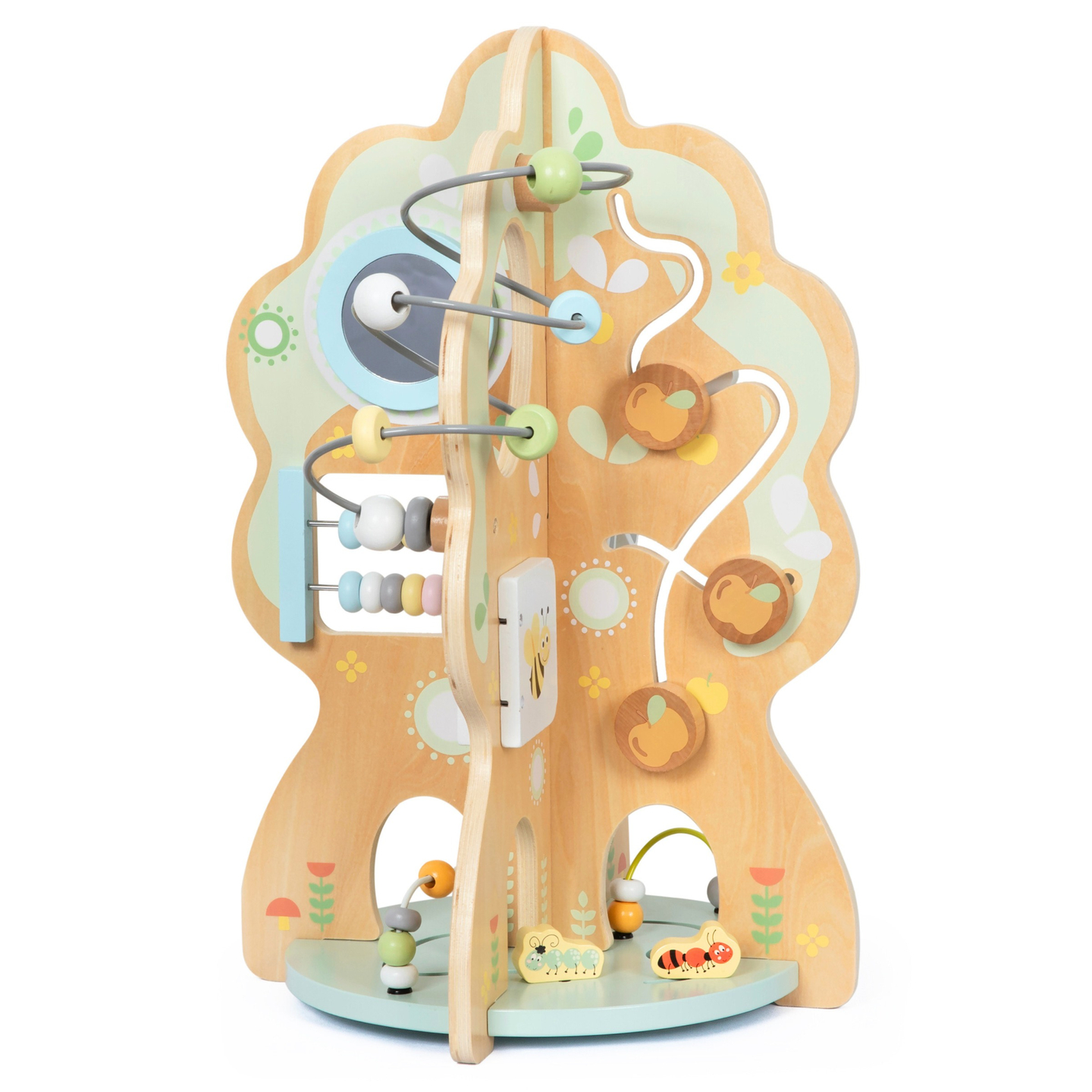 Giocattolo educativo in legno 10 in 1 - albero multifunzionale