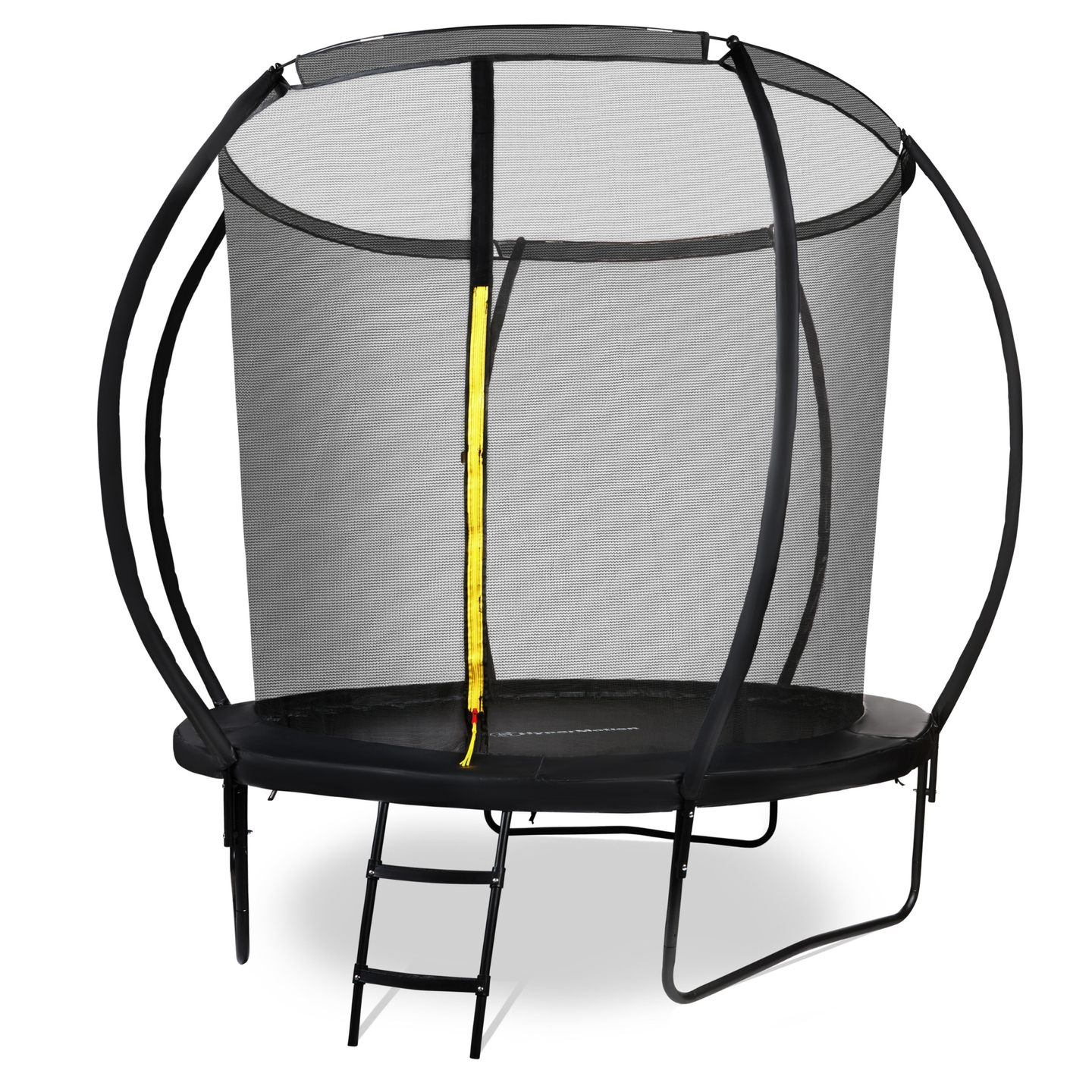 Trampolino da giardino per bambini HyperMotion - 244 cm 8FT - con scaletta e rete interna - per casa e giardino