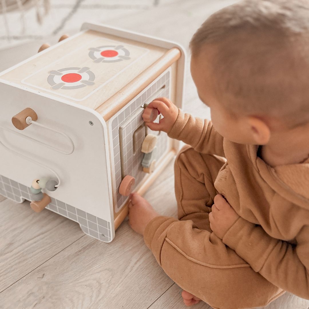 Cucina in legno - cubo didattico