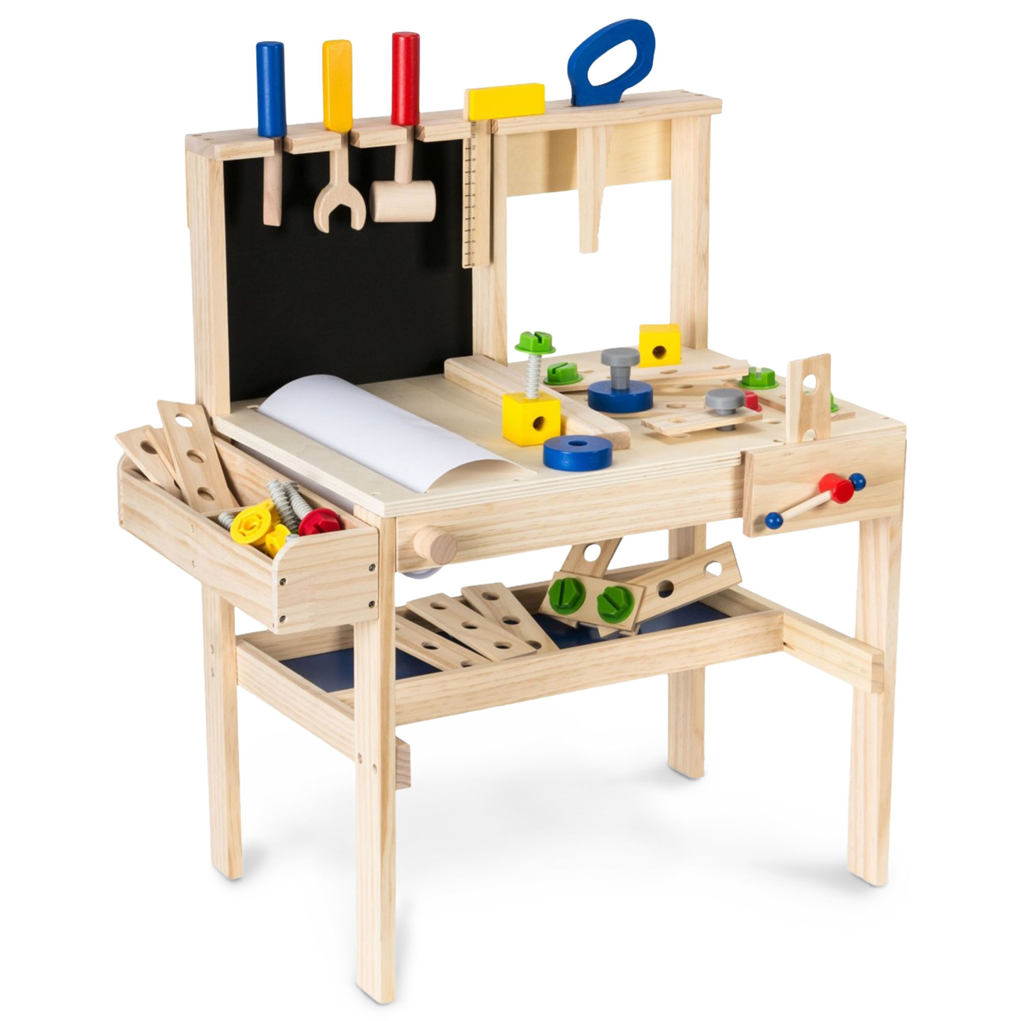 Set fai da te in legno XXL - 75 pezzi
