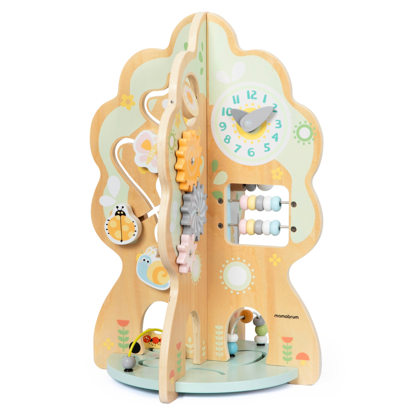 Giocattolo educativo in legno 10 in 1 - albero multifunzionale