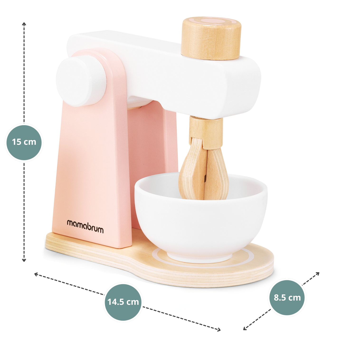 Impastatrice in legno con accessori, per bambini