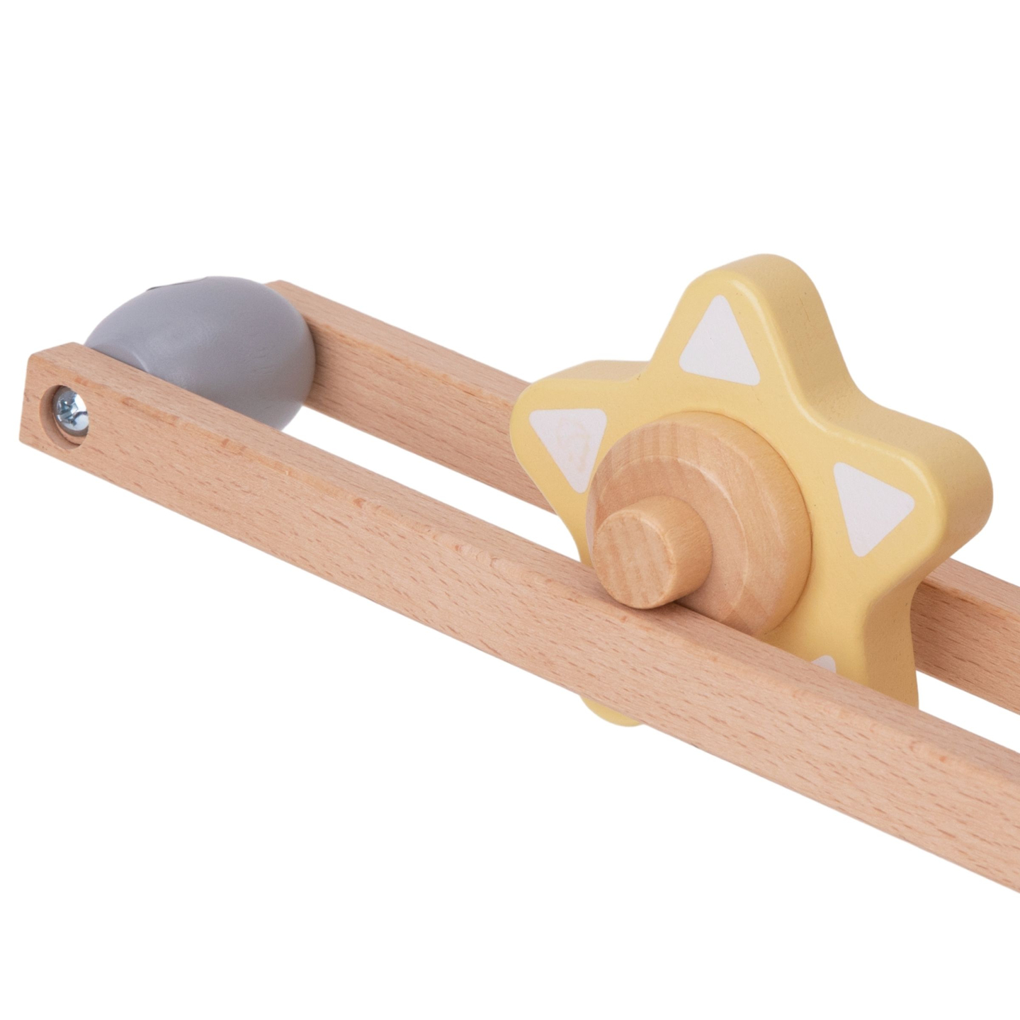 Ampio vicolo cieco in legno - scivolo con elementi rotanti