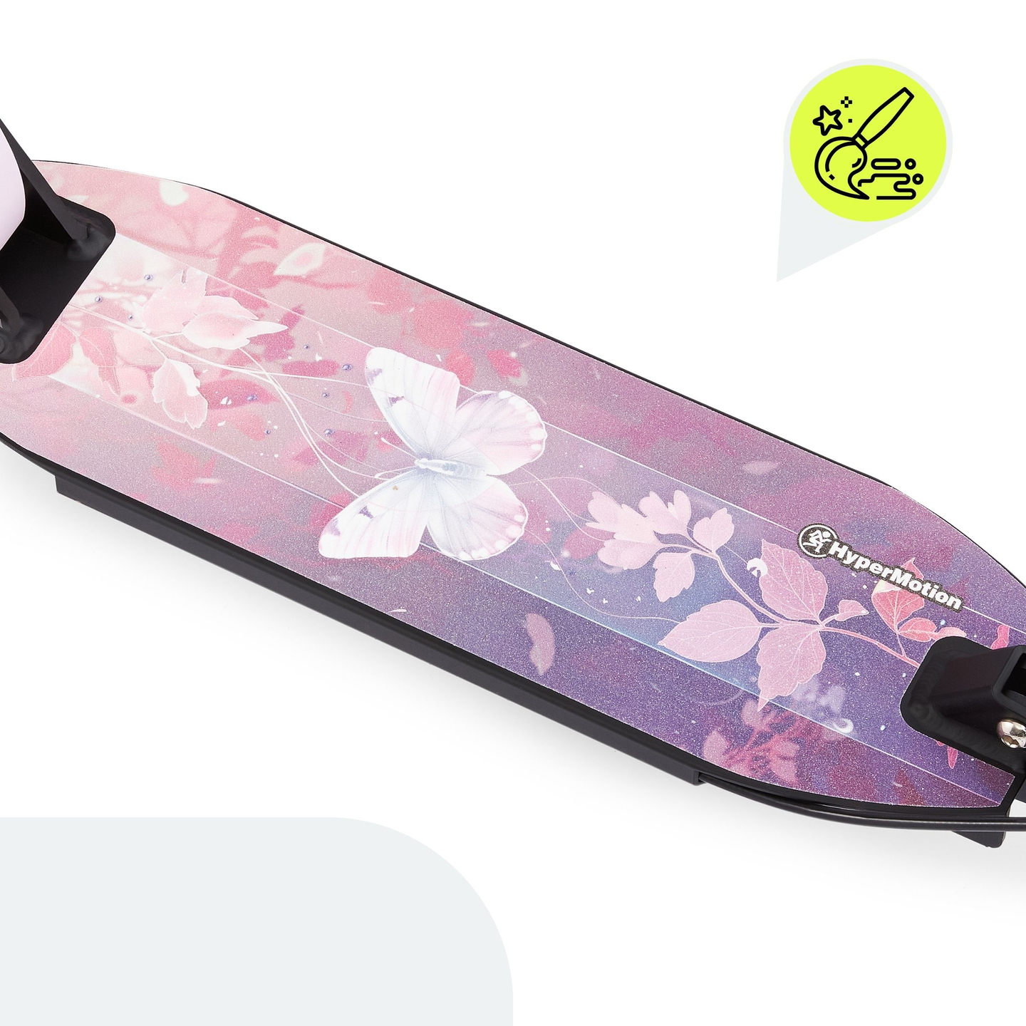 Scooter a due ruote per giovani adulti - con ammortizzatore - HyperMotion Skyline - rosa, alluminio - 100kg